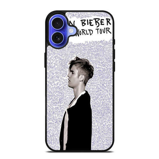 JUSTIN BIEBER PURPOSE WORLD TOUR iPhone 16 Case Cover