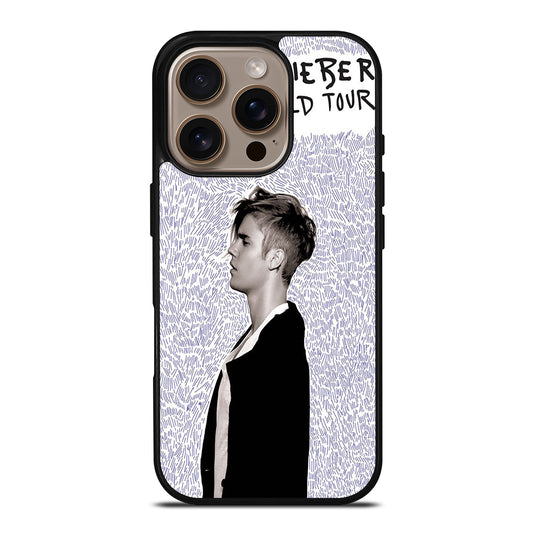 JUSTIN BIEBER PURPOSE WORLD TOUR iPhone 16 Pro Case Cover