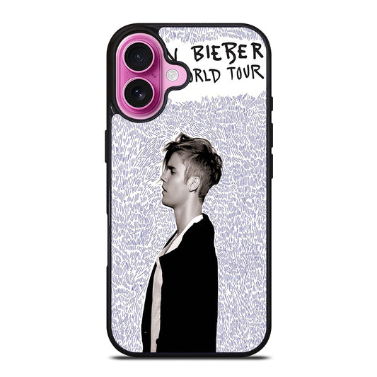 JUSTIN BIEBER PURPOSE WORLD TOUR iPhone 16 Plus Case Cover