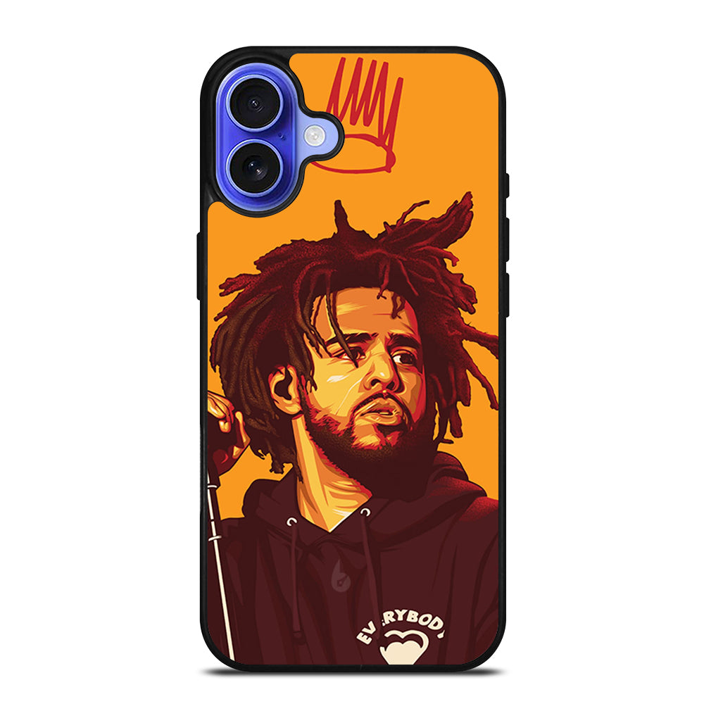 J COLE RAPPER ART iPhone 16 Case Cover