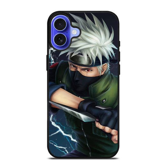 KAKASHI HATAKE NARUTO ANIME iPhone 16 Case Cover