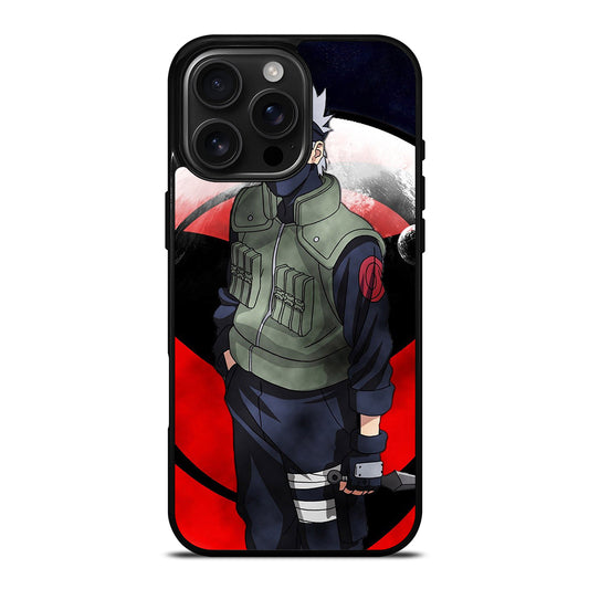 KAKASHI HATAKE SHARINGAN NARUTO iPhone 16 Pro Max Case Cover