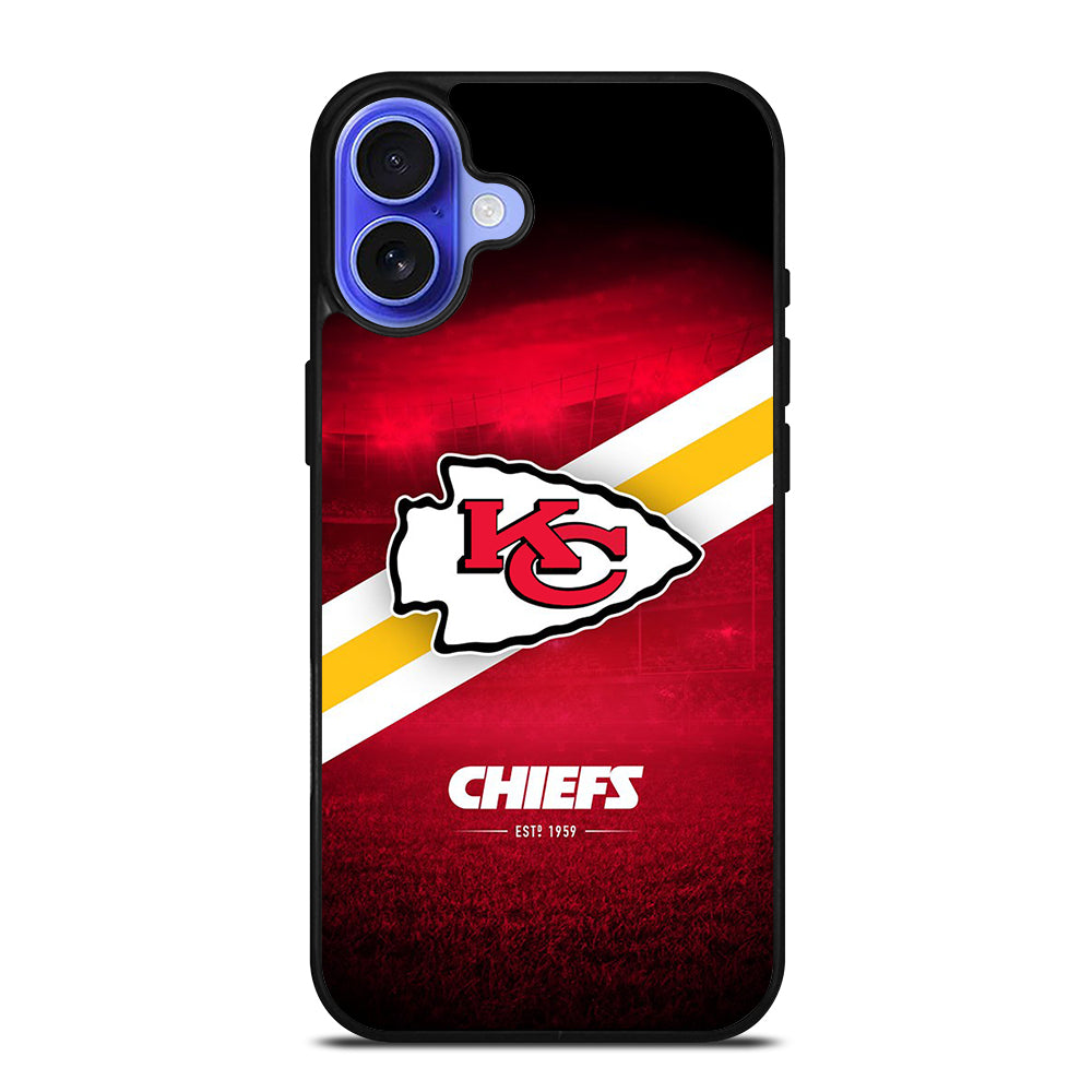 KANSAS CITY CHIEFS FOOTBALL NFL iPhone 16 Case Cover