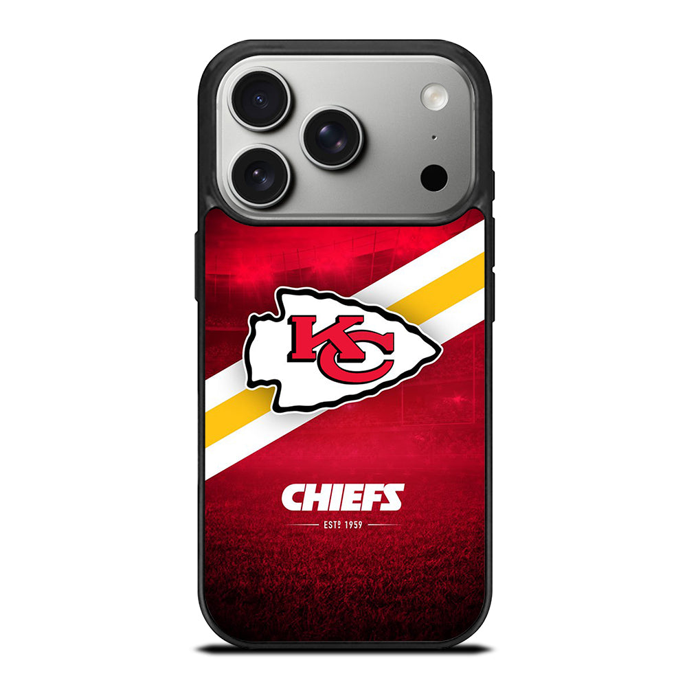 KANSAS CITY CHIEFS FOOTBALL NFL iPhone 17 Pro Case Cover
