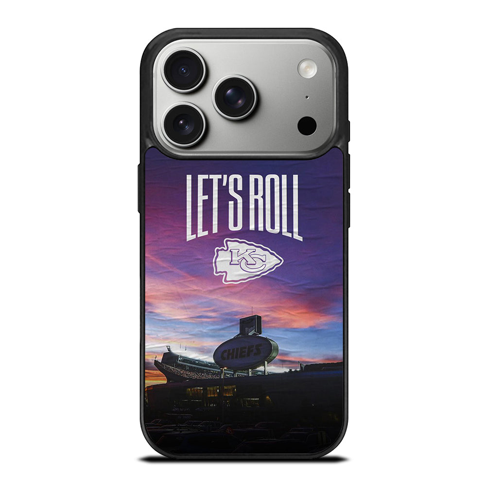 KANSAS CITY CHIEFS LET'S ROLL iPhone 17 Pro Case Cover