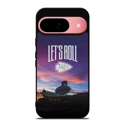 KANSAS CITY CHIEFS LET'S ROLL Google Pixel 9 Case Cover
