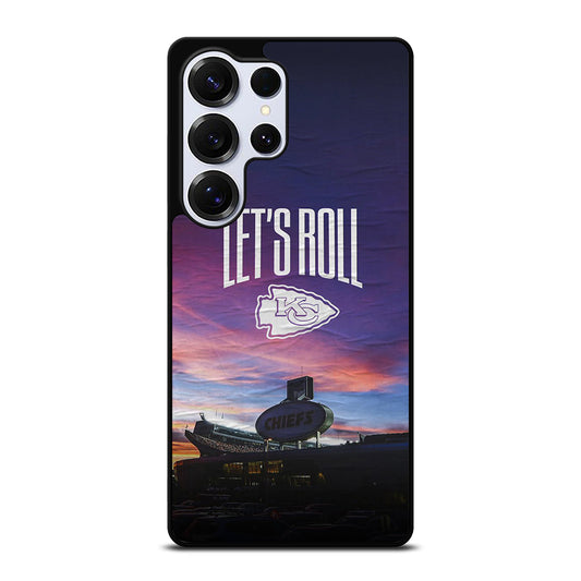 KANSAS CITY CHIEFS LET'S ROLL Samsung Galaxy S25 Ultra Case Cover