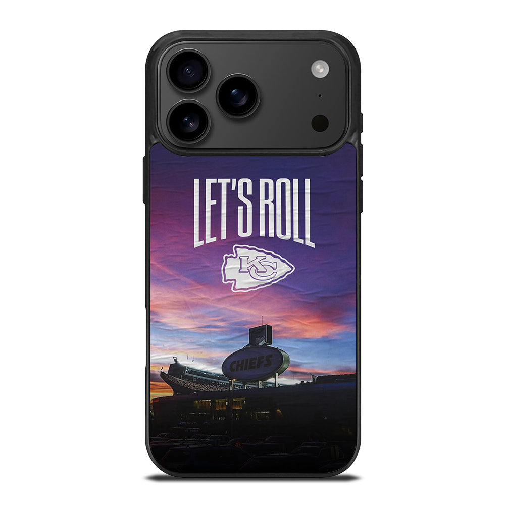 KANSAS CITY CHIEFS LET'S ROLL iPhone 17 Pro Max Case Cover