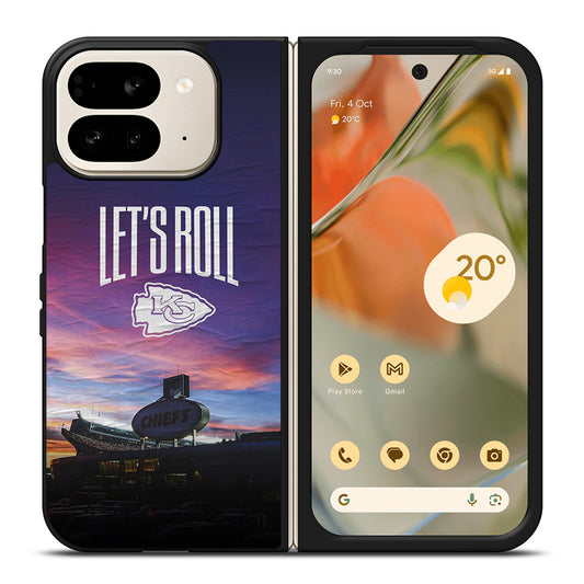 KANSAS CITY CHIEFS LET'S ROLL Google Pixel 9 Pro Fold Case Cover
