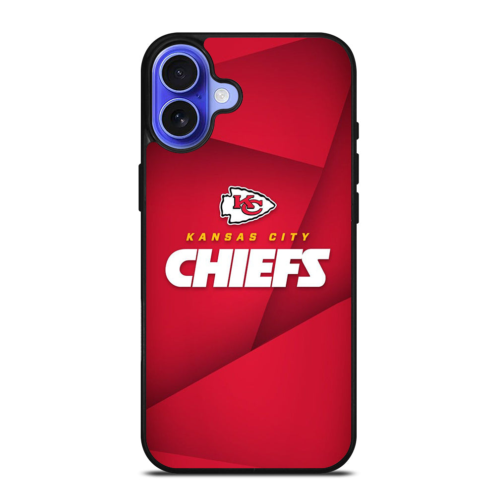 KANSAS CITY CHIEFS NFL LOGO iPhone 16 Case Cover