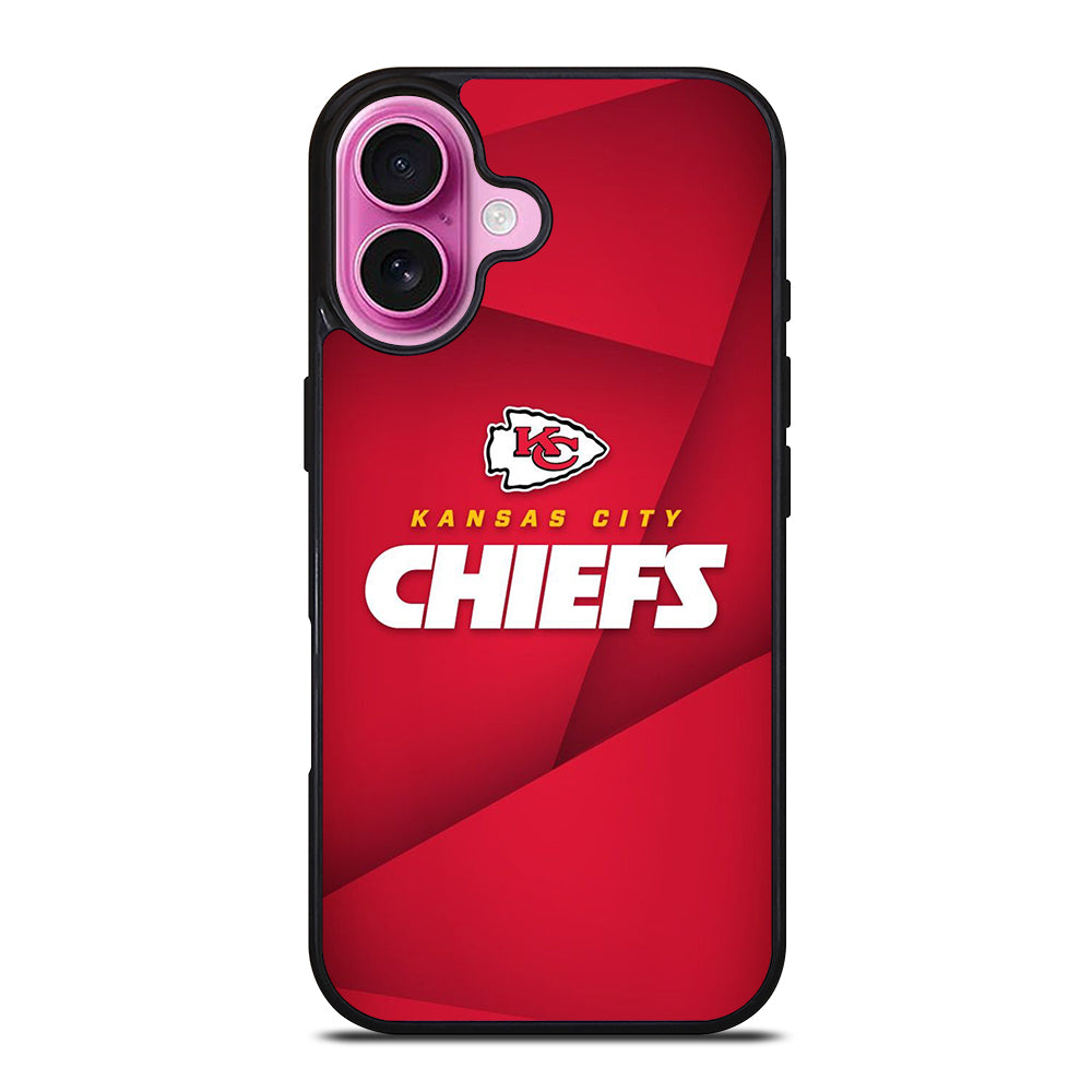 KANSAS CITY CHIEFS NFL LOGO iPhone 16 Plus Case Cover