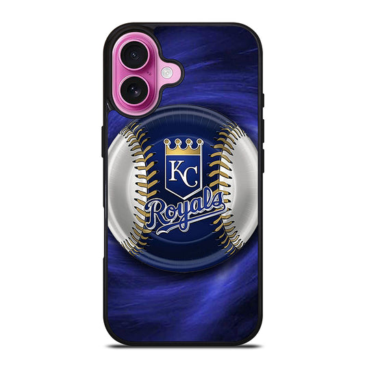 KANSAS CITY ROYALS BASEBALL iPhone 16 Plus Case Cover
