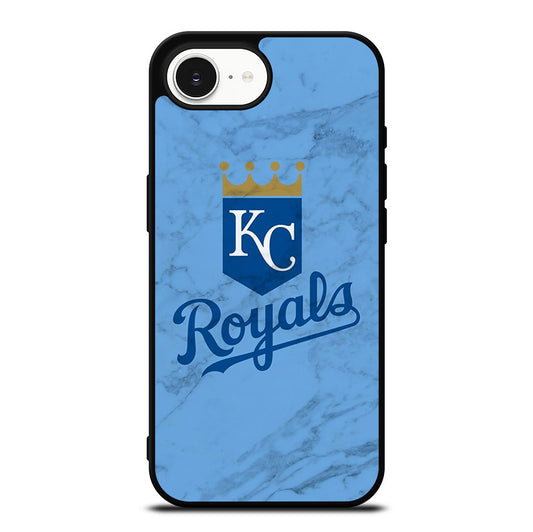 KANSAS CITY ROYALS MARBLE LOGO iPhone 16e Case Cover