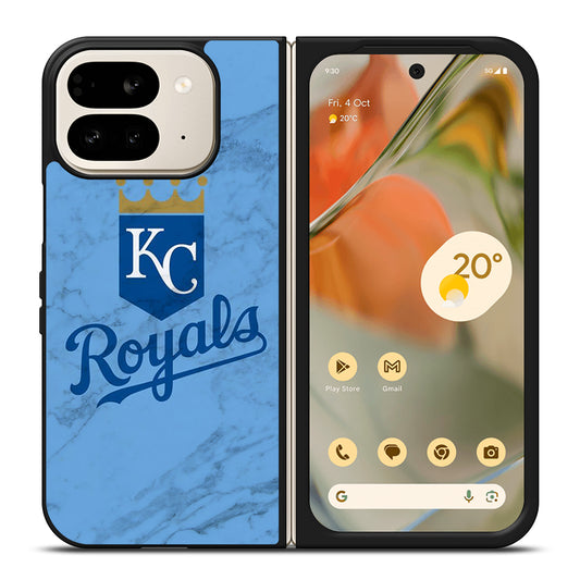 KANSAS CITY ROYALS MARBLE LOGO Google Pixel 9 Pro Fold Case Cover