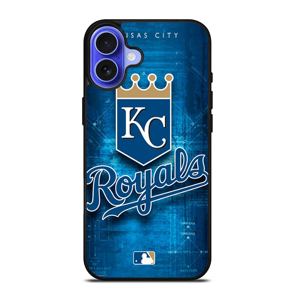 KANSAS CITY ROYALS MLB LOGO iPhone 16 Case Cover