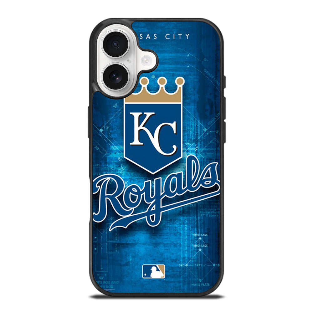 KANSAS CITY ROYALS MLB LOGO iPhone 17 Case Cover