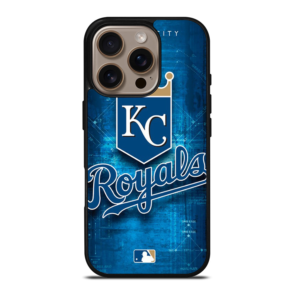 KANSAS CITY ROYALS MLB LOGO iPhone 16 Pro Case Cover