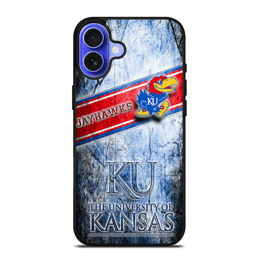 KANSAS JAYHAWKS SYMBOL 1 iPhone 16 Case Cover