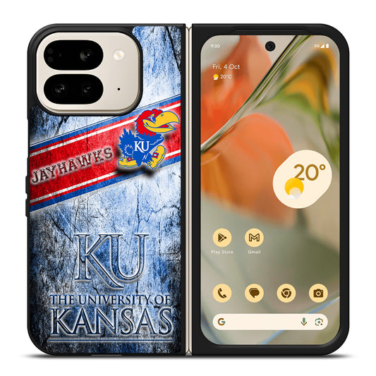 KANSAS JAYHAWKS SYMBOL 1 Google Pixel 9 Pro Fold Case Cover