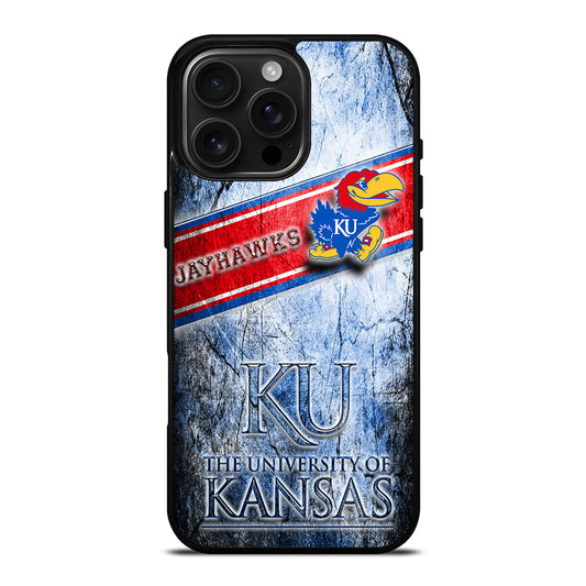 KANSAS JAYHAWKS SYMBOL 1 iPhone 16 Pro Max Case Cover