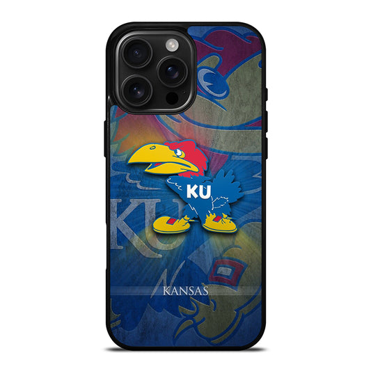 KANSAS JAYHAWKS SYMBOL 2 iPhone 16 Pro Max Case Cover