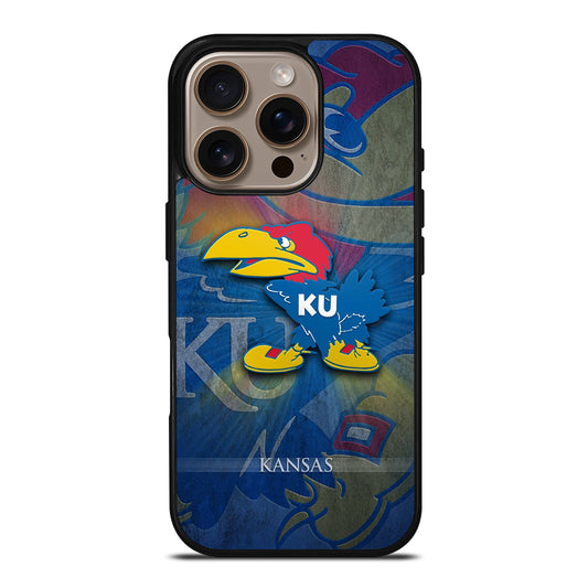 KANSAS JAYHAWKS SYMBOL 2 iPhone 16 Pro Case Cover