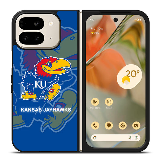 KANSAS JAYHAWKS SYMBOL 3 Google Pixel 9 Pro Fold Case Cover