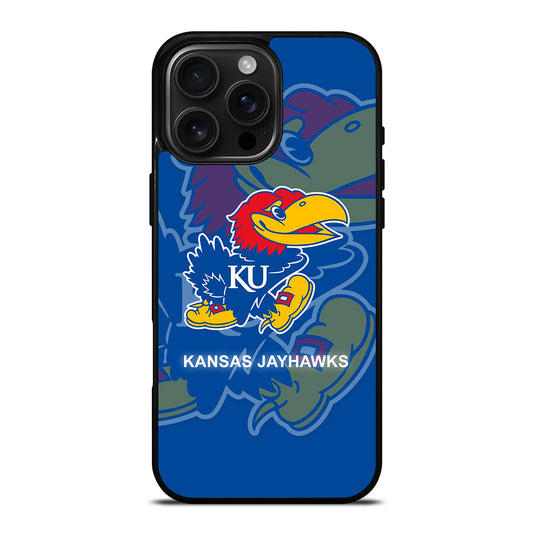 KANSAS JAYHAWKS SYMBOL 3 iPhone 16 Pro Max Case Cover