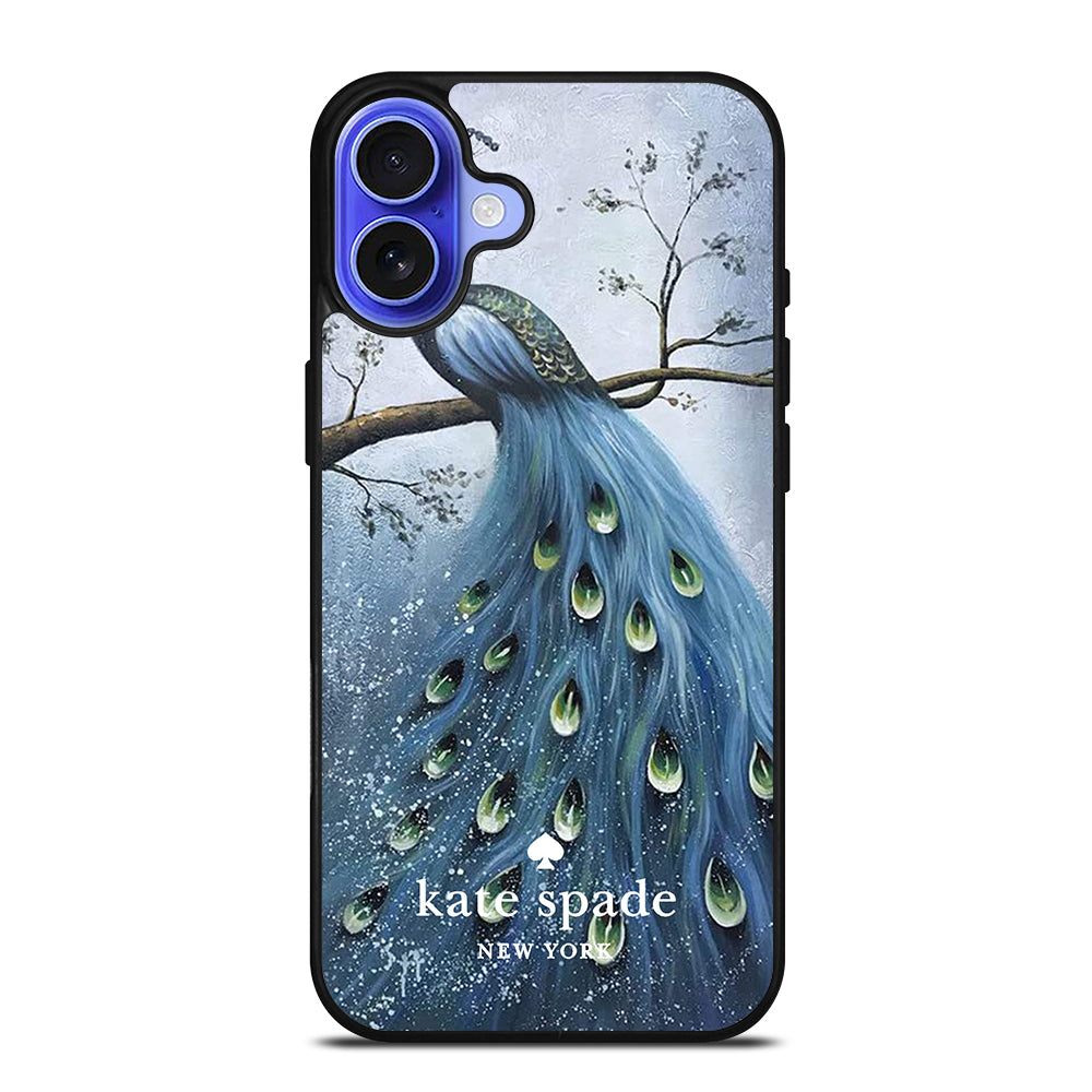 KATE SPADE ART PEACOCK iPhone 16 Case Cover