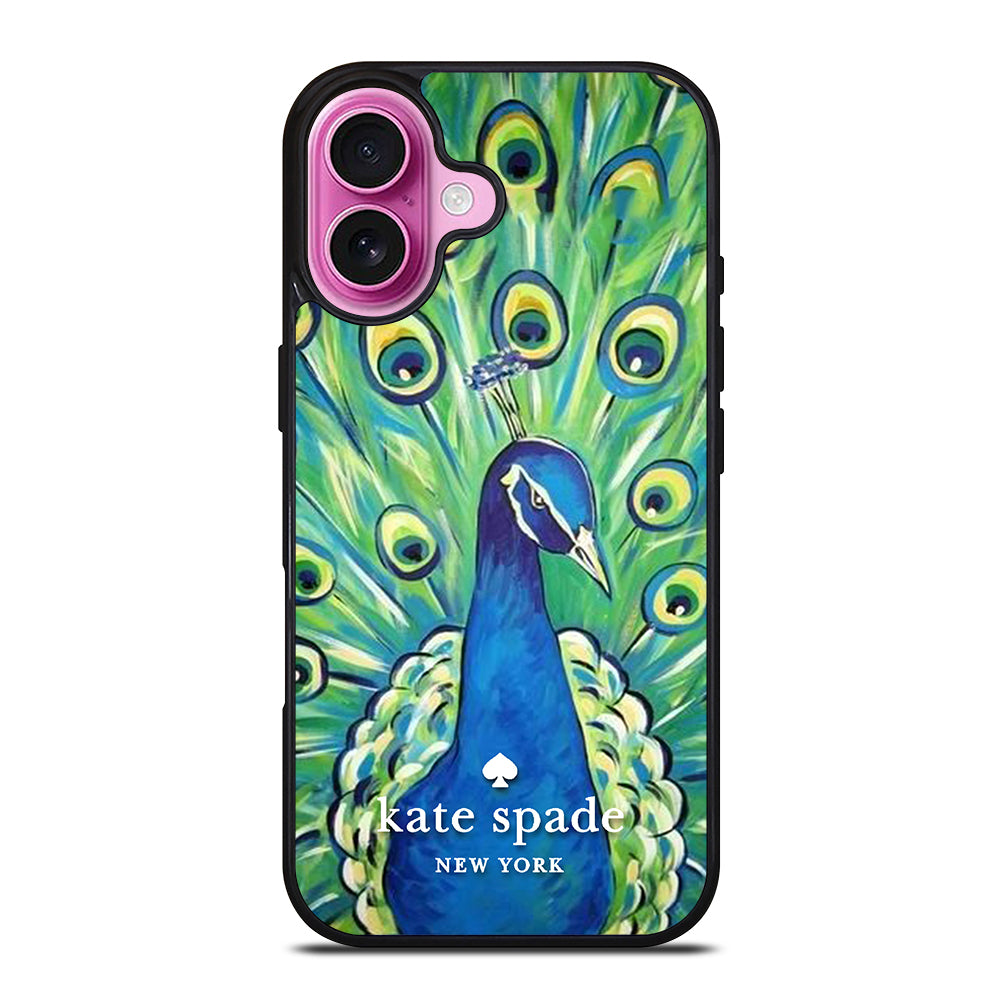 KATE SPADE ART PEACOCK 2 iPhone 16 Plus Case Cover
