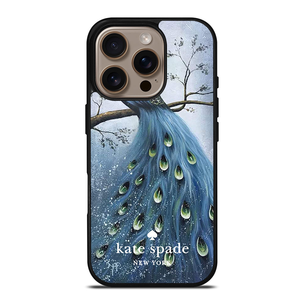 KATE SPADE ART PEACOCK iPhone 16 Pro Case Cover