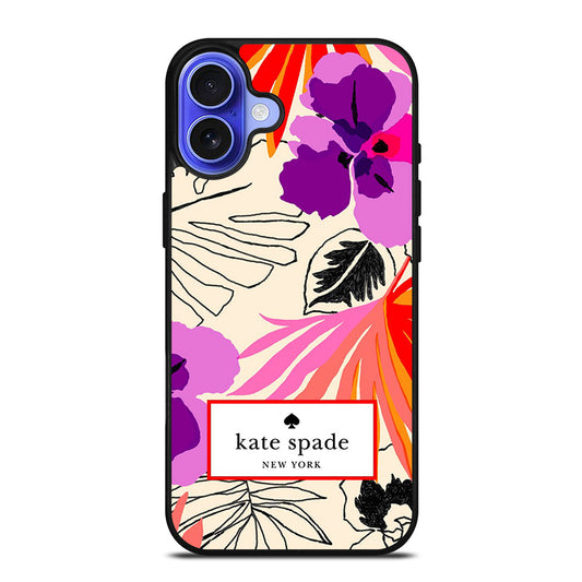 KATE SPADE FLORAL PALM iPhone 16 Case Cover