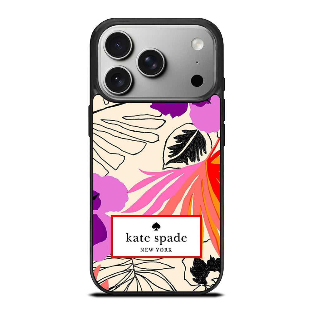 KATE SPADE FLORAL PALM iPhone 17 Pro Case Cover