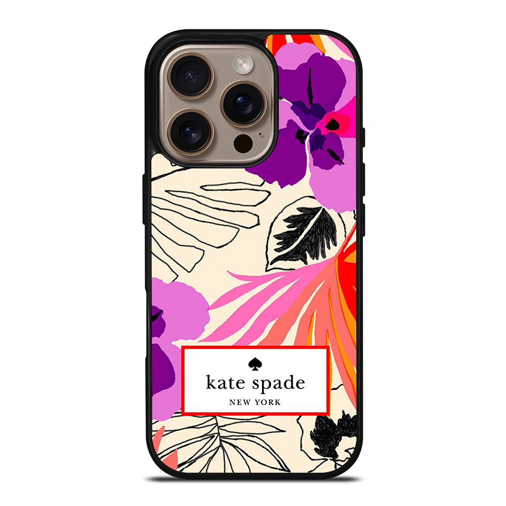 KATE SPADE FLORAL PALM iPhone 16 Pro Case Cover