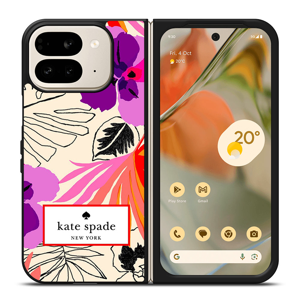 KATE SPADE FLORAL PALM Google Pixel 9 Pro Fold Case Cover