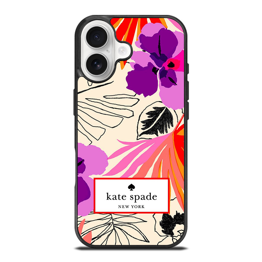 KATE SPADE FLORAL PALM iPhone 17 Case Cover