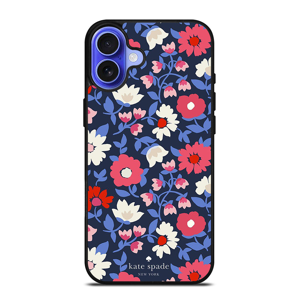 KATE SPADE FLORAL PATTERN iPhone 16 Case Cover