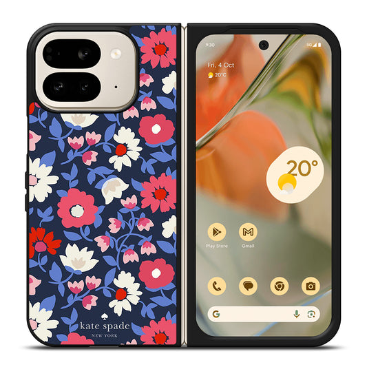 KATE SPADE FLORAL PATTERN Google Pixel 9 Pro Fold Case Cover