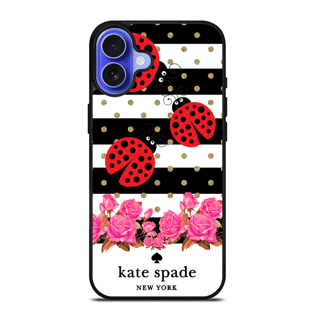 KATE SPADE LADYBUG FLORAL iPhone 16 Case Cover