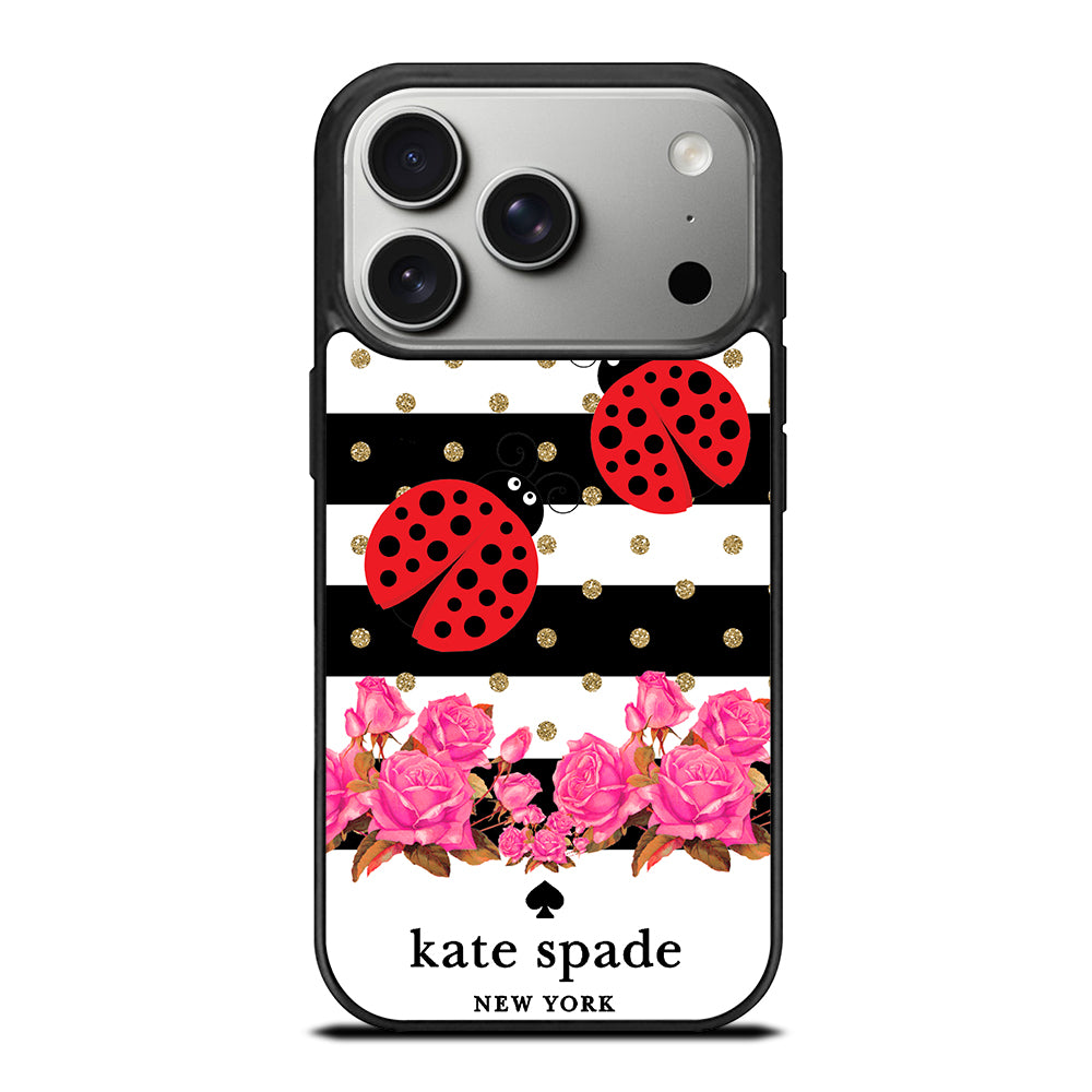 KATE SPADE LADYBUG FLORAL iPhone 17 Pro Case Cover