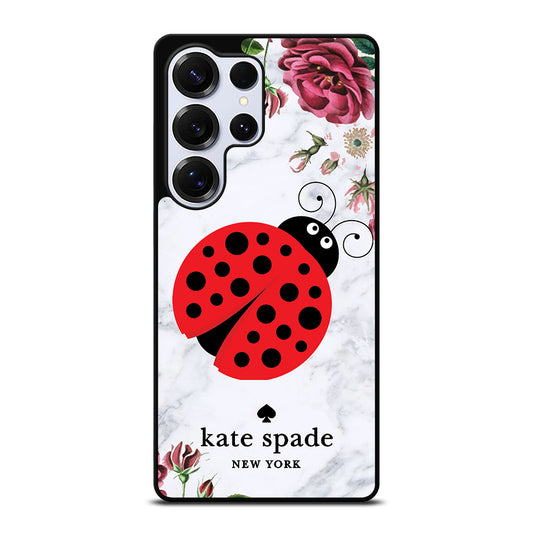 KATE SPADE LADYBUG FLORAL MARBLE Samsung Galaxy S25 Ultra Case Cover