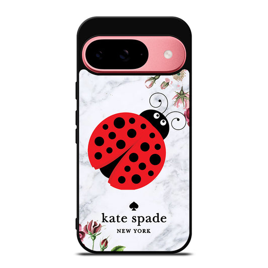 KATE SPADE LADYBUG FLORAL MARBLE Google Pixel 9 Case Cover