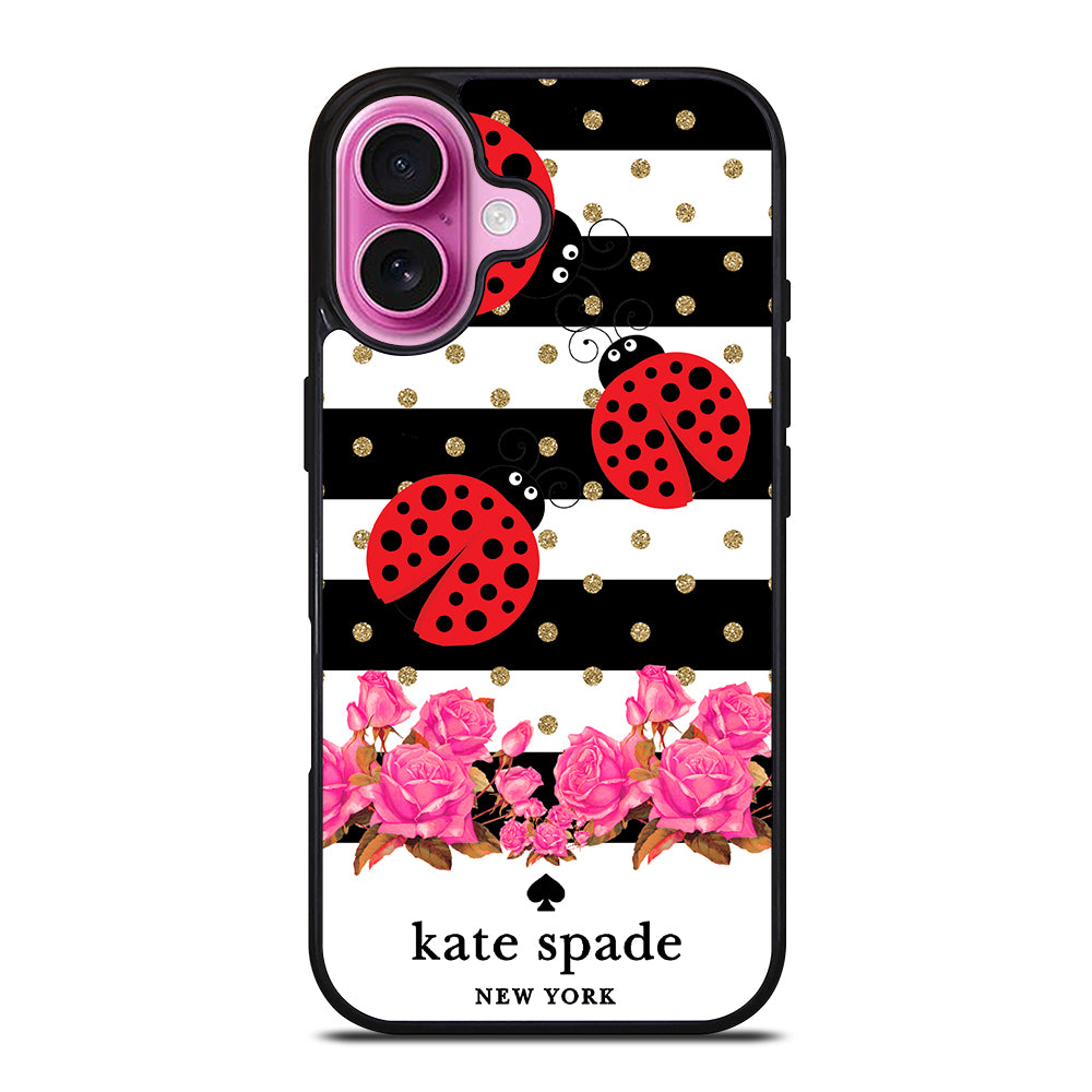 KATE SPADE LADYBUG FLORAL iPhone 16 Plus Case Cover