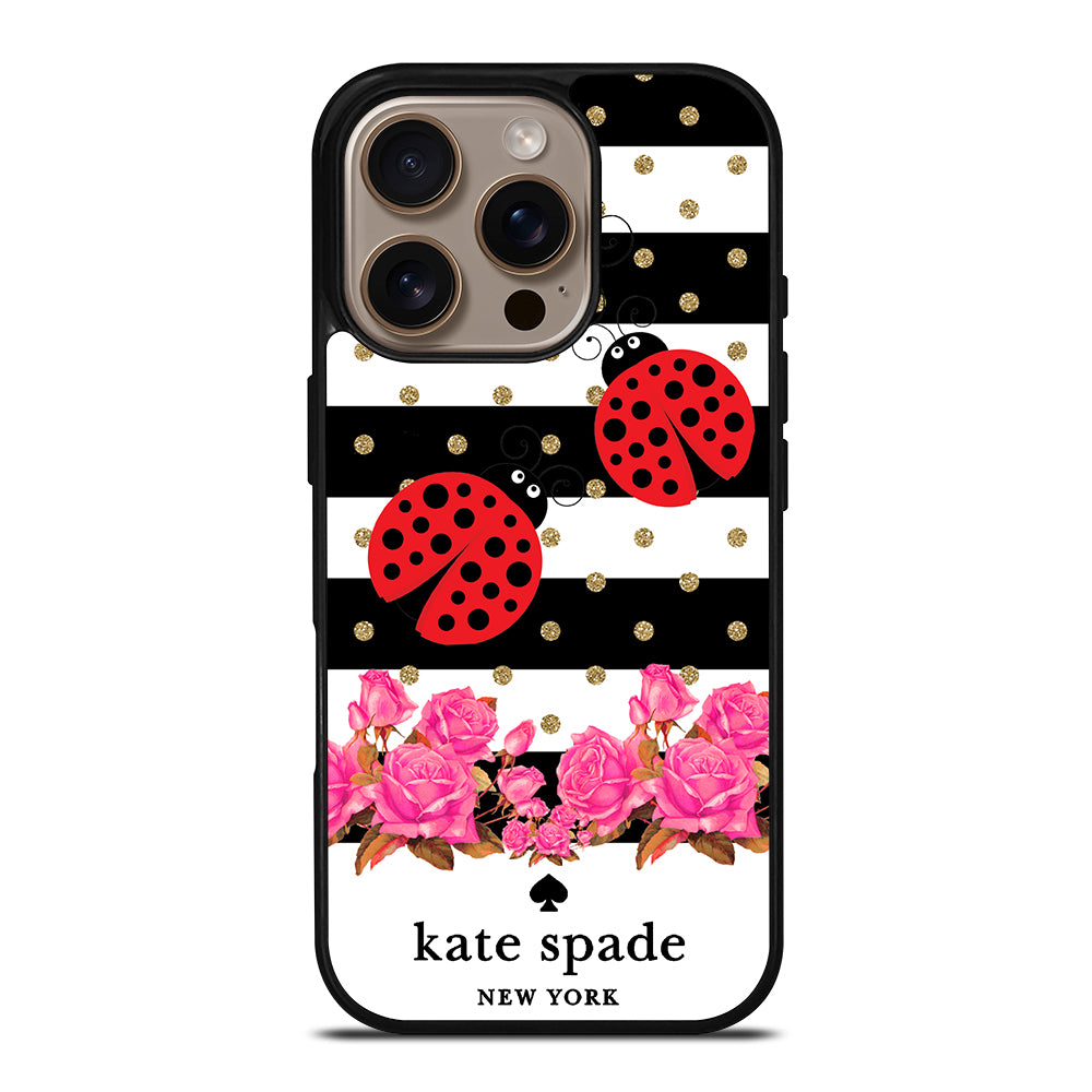 KATE SPADE LADYBUG FLORAL iPhone 16 Pro Case Cover