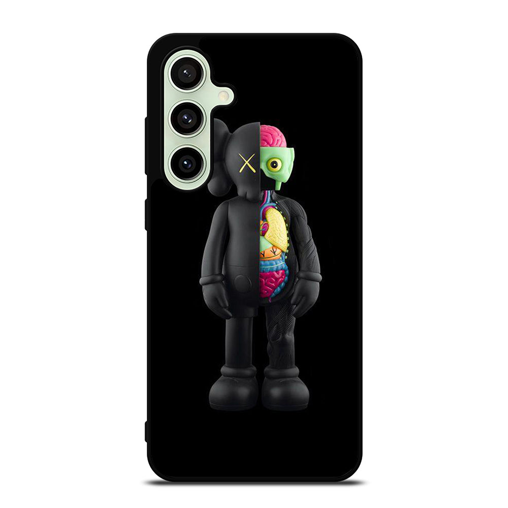 KAWS DESIGN BLACK Samsung Galaxy S24 FE Case Cover