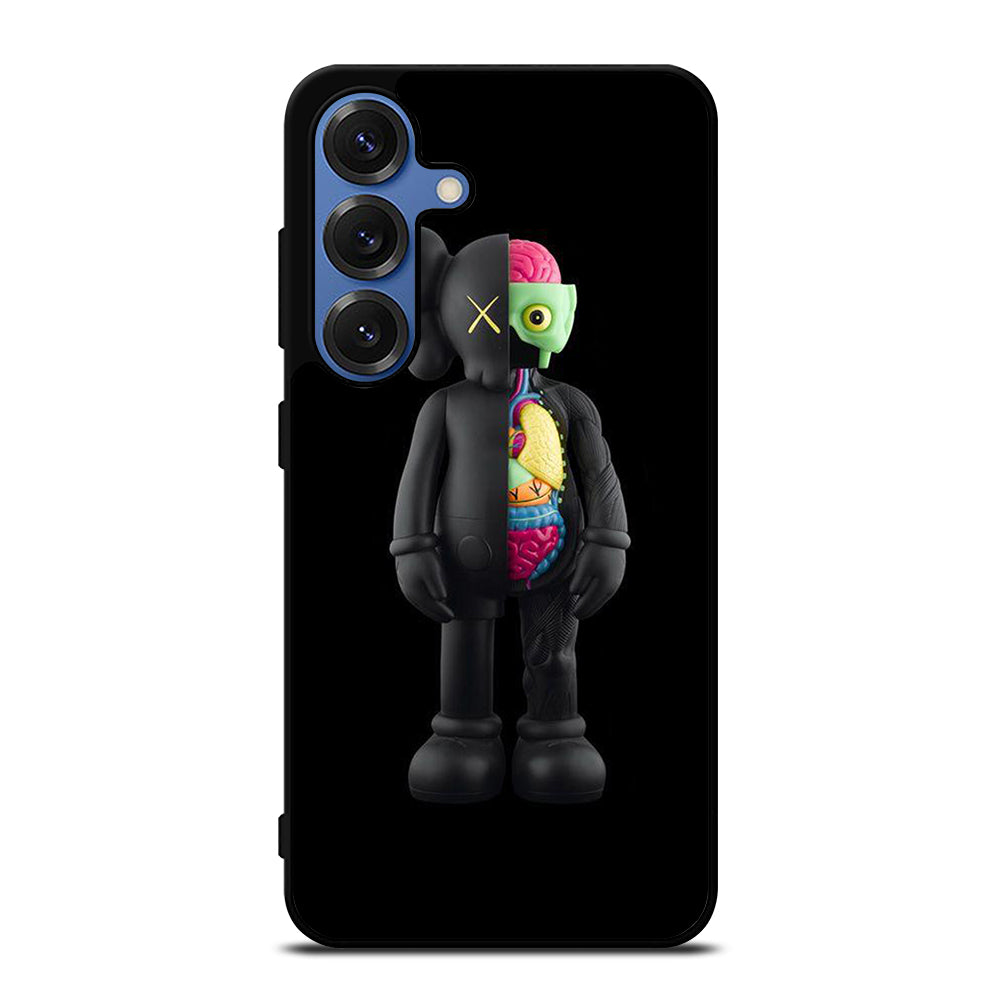 KAWS DESIGN BLACK Samsung Galaxy S25 Case Cover