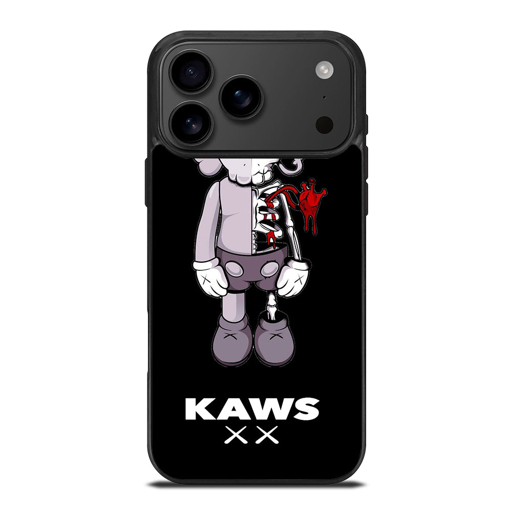 KAWS DESIGN SKULL iPhone 17 Pro Max Case Cover