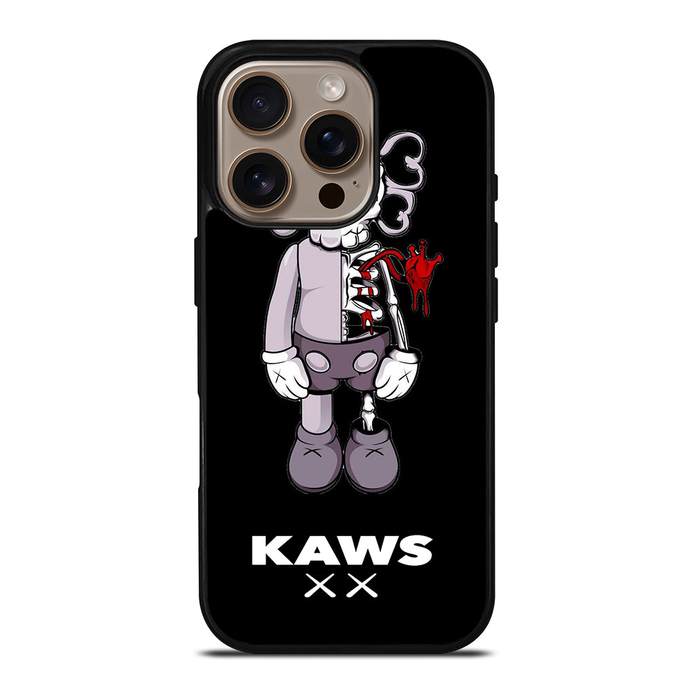 KAWS DESIGN SKULL iPhone 16 Pro Case Cover