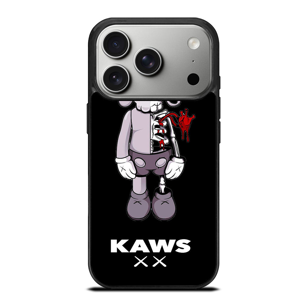 KAWS DESIGN SKULL iPhone 17 Pro Case Cover