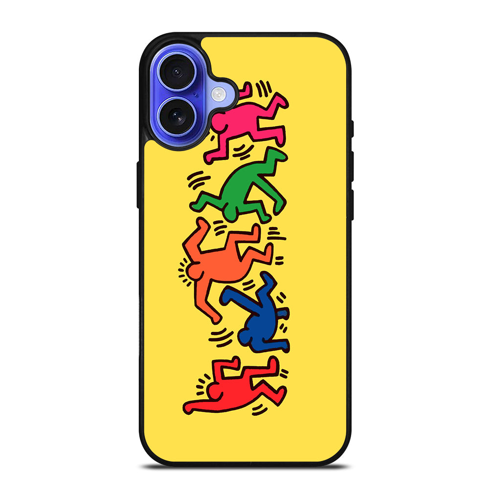 KEITH HARING ARTWORK iPhone 16 Case Cover